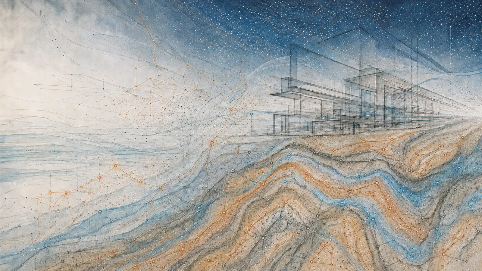 Architettura, territorio, stratigrafia, acqua e reti di dati