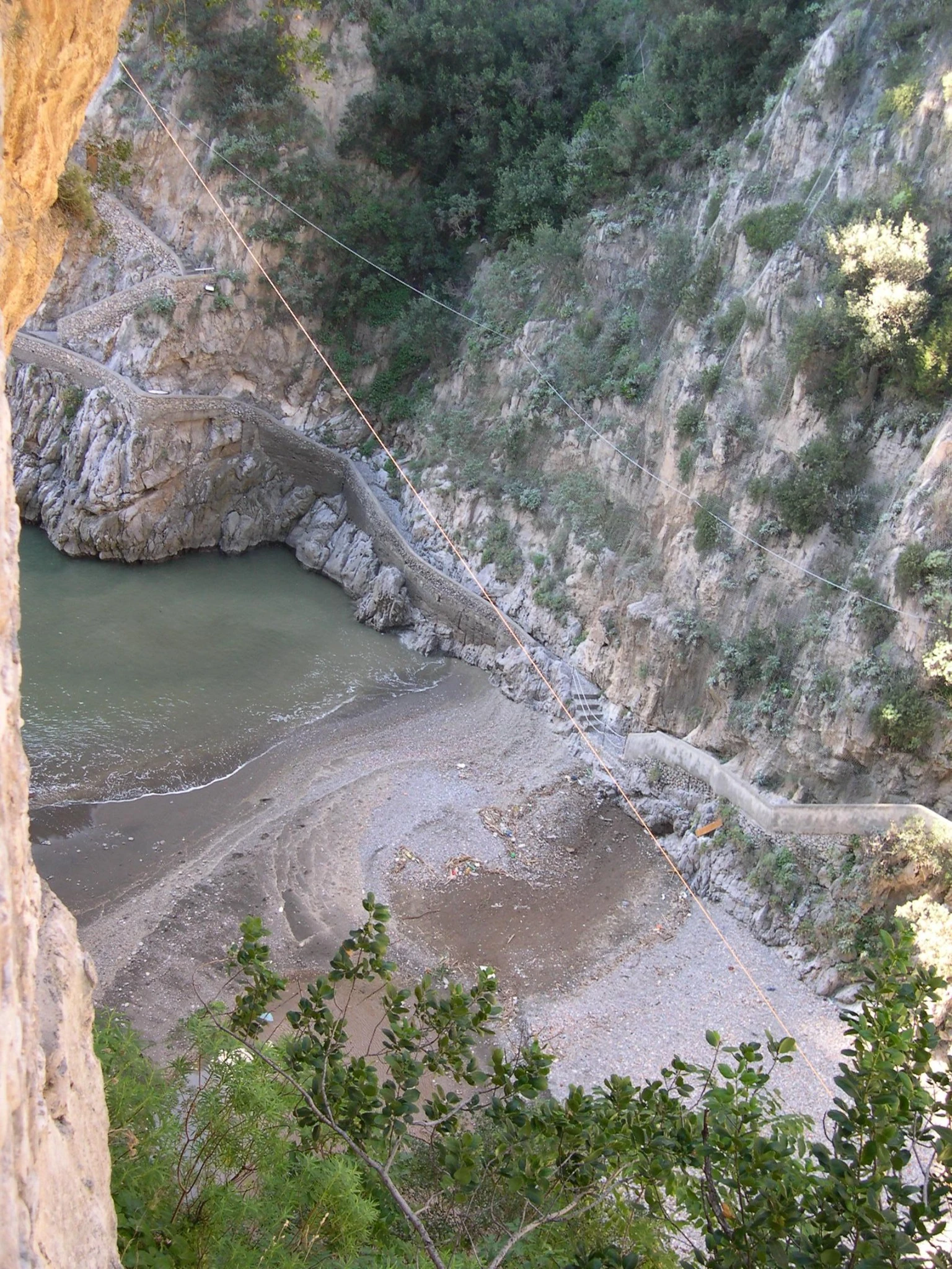 Comune di Conca dei Marini (SA) – Riqualificazione del Sentiero verso la Valle dei Mulini · Forra di Furore